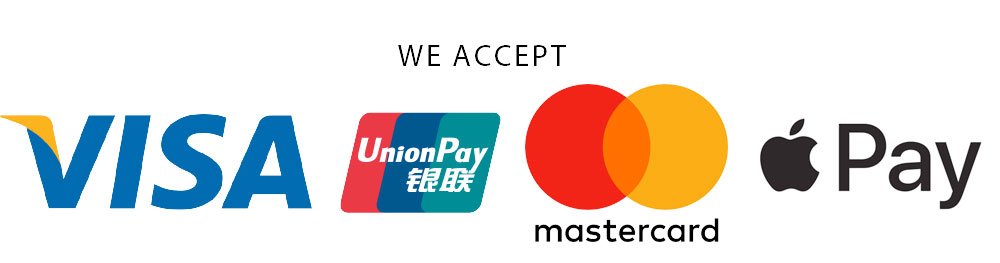 Deluxe Drive Dubai - We Accept Visa, Mastercard, Apple Pay and Unionpay