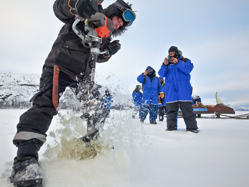 Experience the Thrilling World of Ice Fishing in the UK's Frozen Lakes and - overview